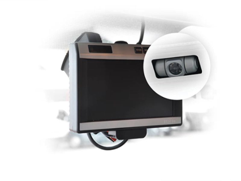 Couvací kamera s LCD monitorem